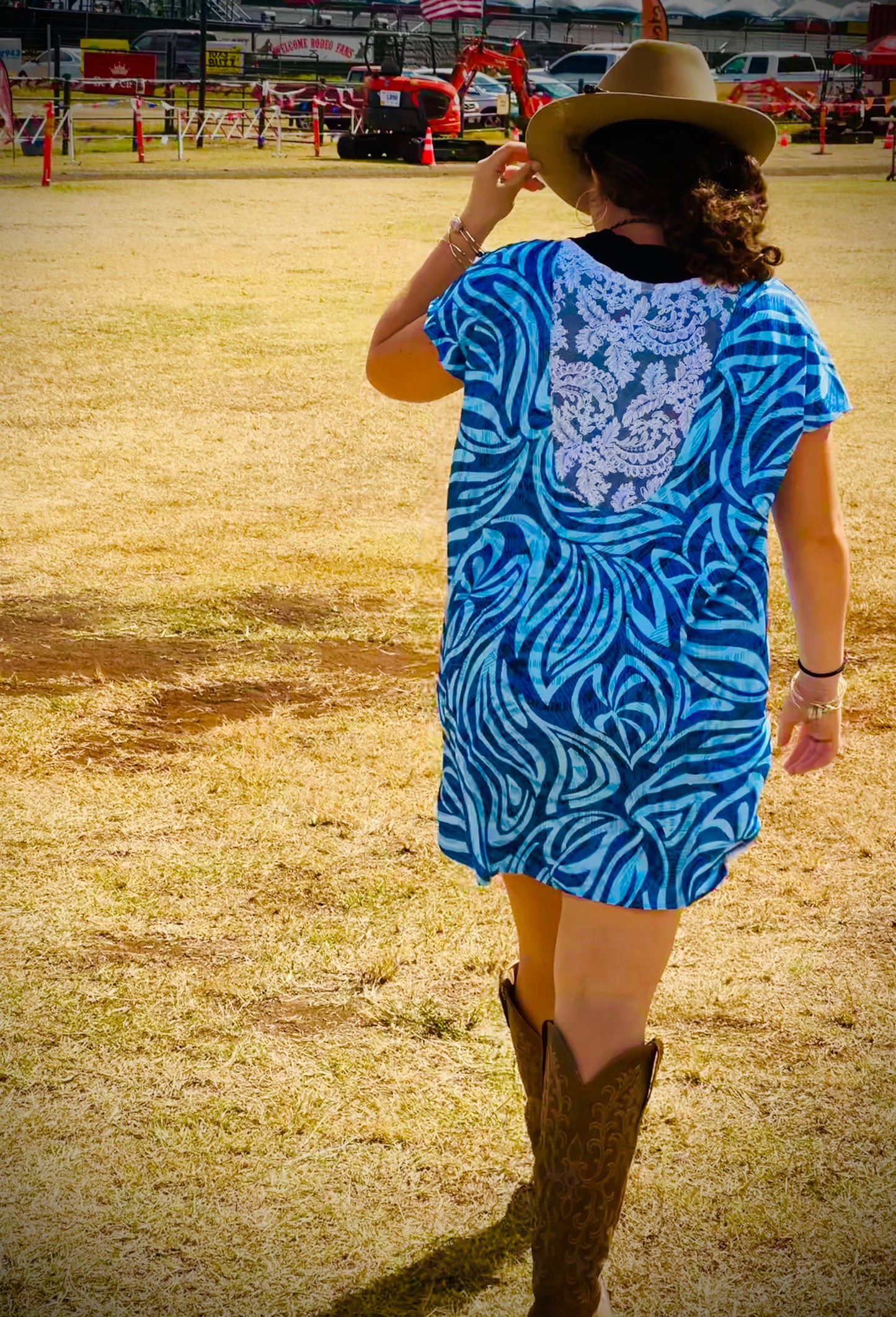 Short Maxi Aloha Dress
