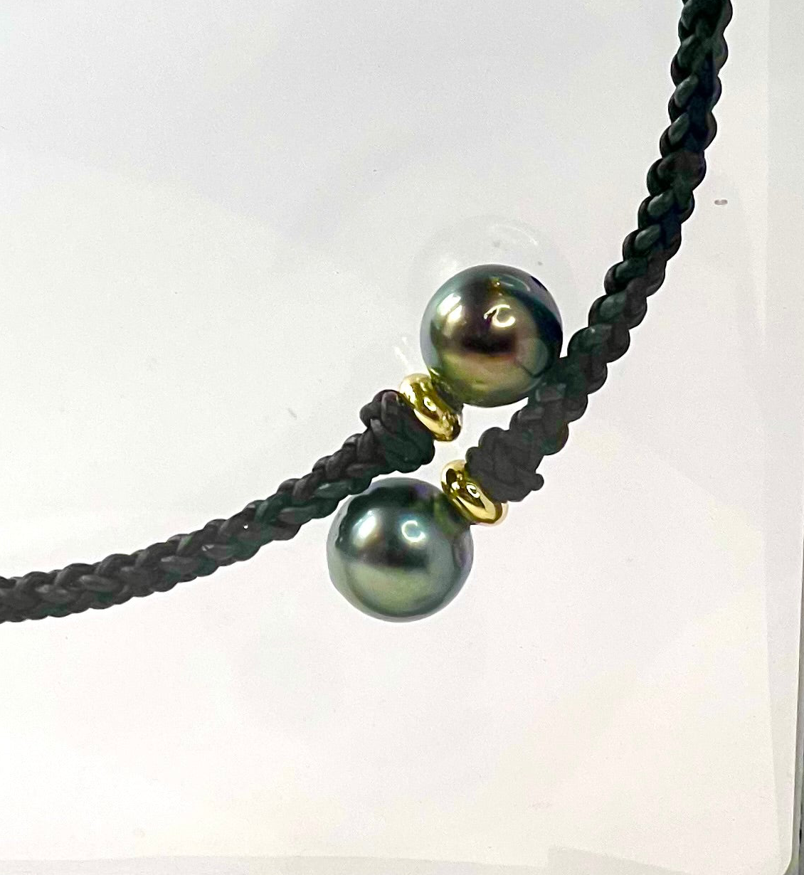 Lariat Choker - Duo/black