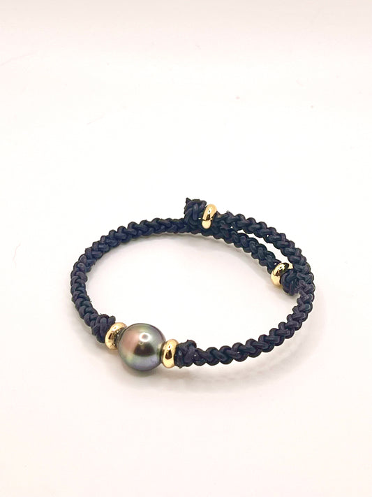 #79 Cuff Bracelet - dark navy