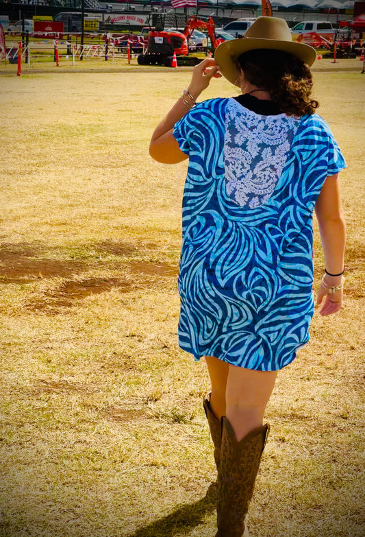 Short Maxi Aloha Dress